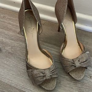 Jessica Simpson heels, woman’s 10